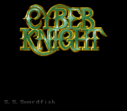 Cyber Knight — Title screen